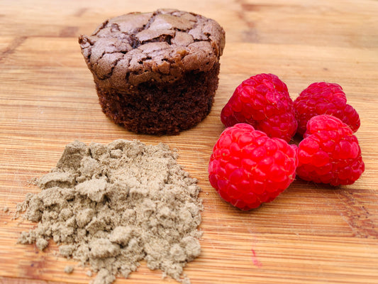 Choc Raspberry Cricket Powder Brownie