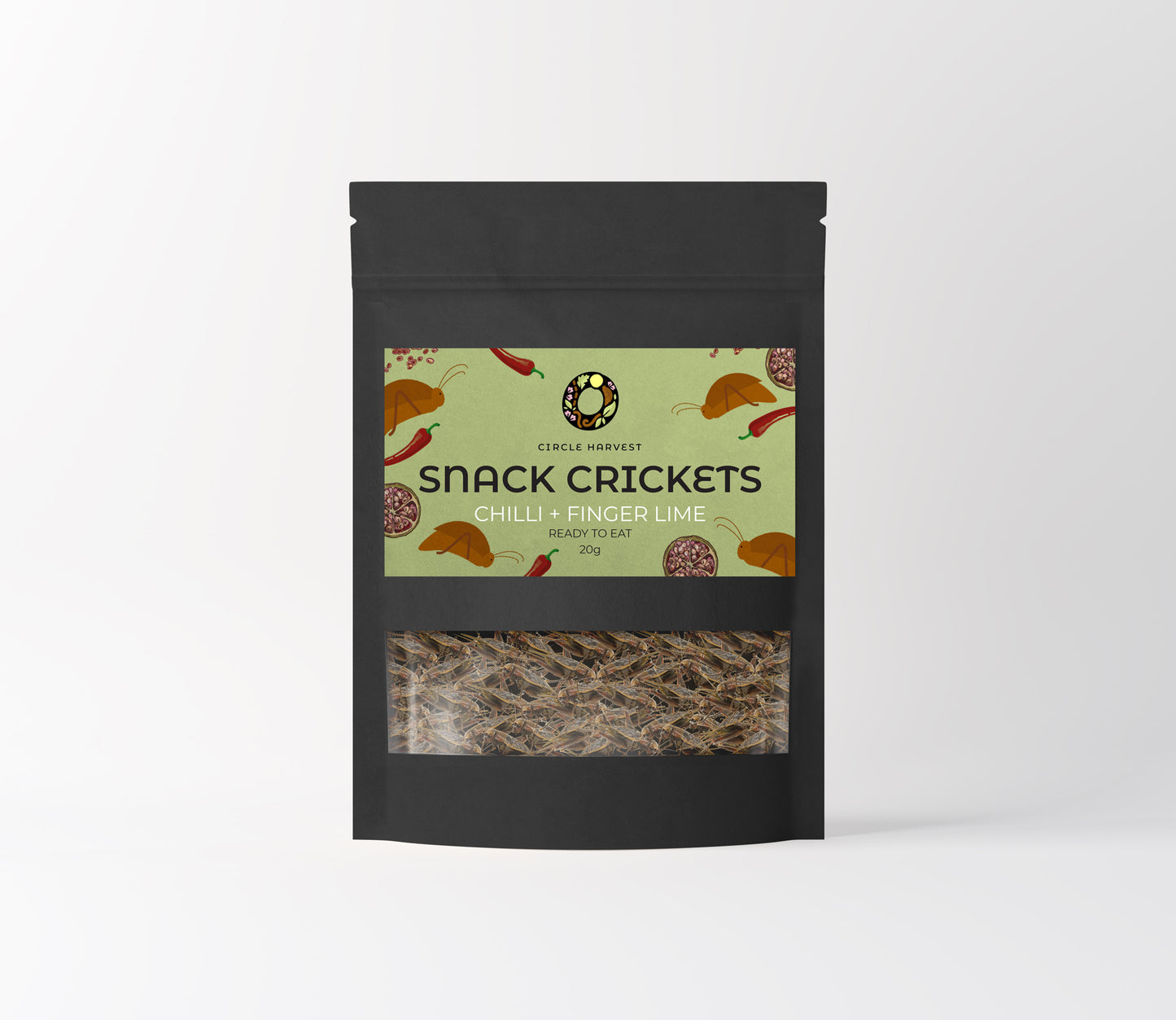 Flavoured Snack Crickets 20g